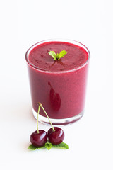 Cherry smoothies