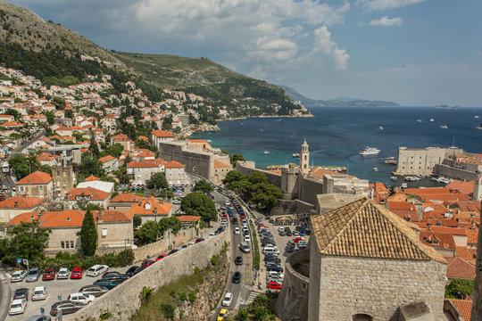 Blick &uuml;ber Dubrovnik
