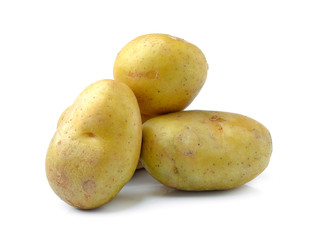 potato isolated on white background