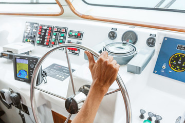 boat steering