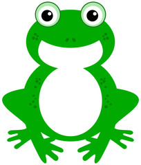 a green frog
