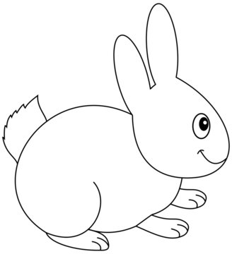 a plush rabbit in shadow