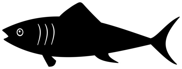 a black shadow fish