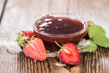 Fresh made Strawberry Sauce