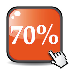 70 PERCENT ICON