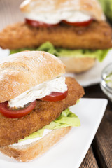 Homemade Fishburger