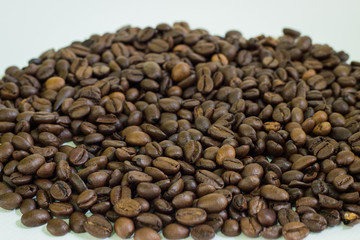 coffee beans close-up