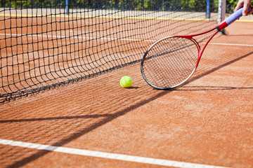 tennis equioment, sport activity concept