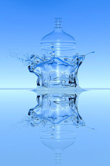 Water Splash Large Bottle