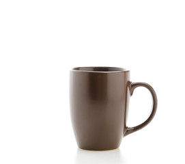 Mug isolated on white