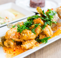 Fried fish