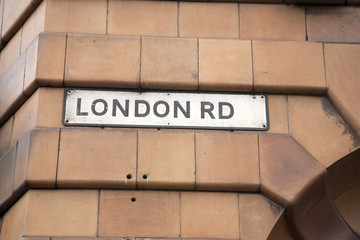 London Road Street Sign