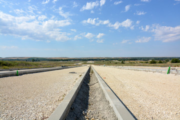 obras paralizadas de un nuevo poligono industrial en burgos