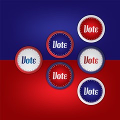 vote election theme