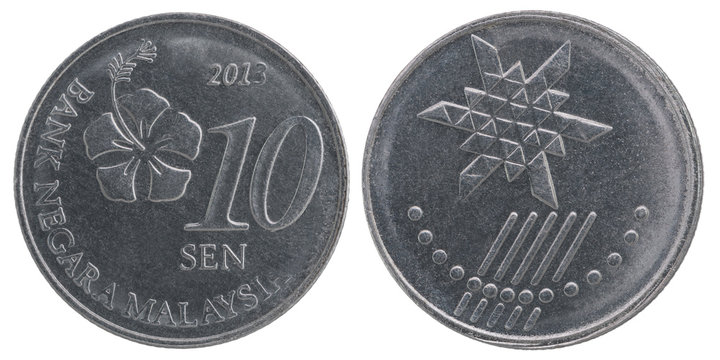Malaysian sen coin