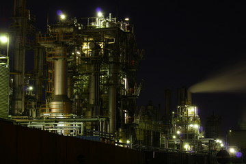 工場夜景、川崎