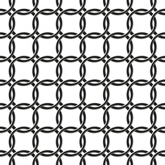 seamless pattern of chain fence