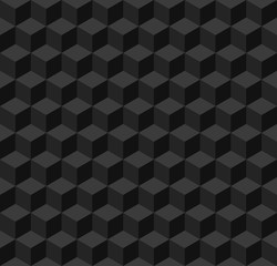 Simple black geometric seamless background