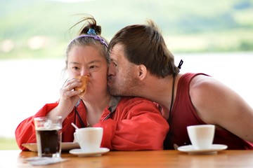 down syndrome love couple