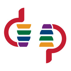 .Like and dislike - social symbol, vector