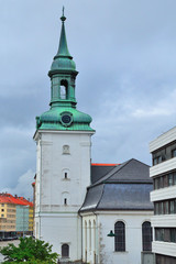 Fototapeta premium Bergen, Norway. New Church