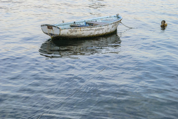 Naklejka premium Old fishing boat
