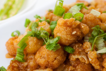 cauliflower dry curry