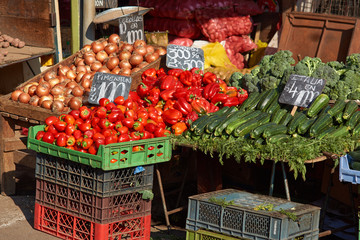 Central Market (La Vega) in Santiago, Chile