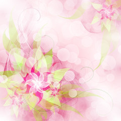 Best Romantic Flower Background