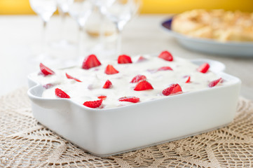 Semifreddo alle fragole