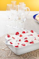 Semifreddo alle fragole