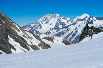 Obraz premium Snowy mountains