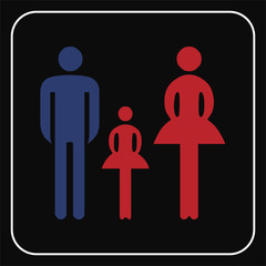 Family Silhouette, VECTOR