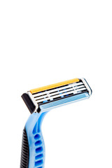 Shaving razor isolated on a white background