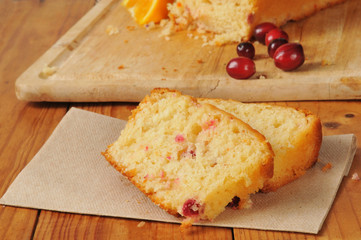 Cranberry orange bread