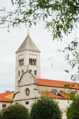 Fototapeta na wymiar Benediktinerkloster und Kirche Sveti marija in Zadar