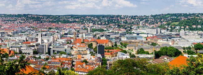 Panorama von Stuttgart