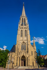Fototapeta na wymiar Church of the Immaculate Conception in Katowice