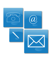 commercial contact signs for business