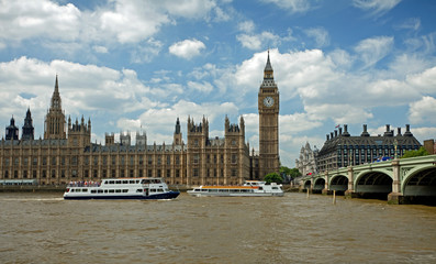 Big Ben and Houses of Parliament, London
