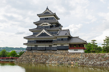 Historic Matsumoto castle in Japan