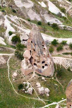 View top of Cappadocia