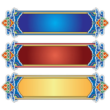 traditional chinese door beam decorative pattern