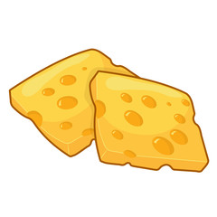 cheese isolated illustration