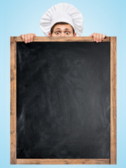 Blackboard for menu.