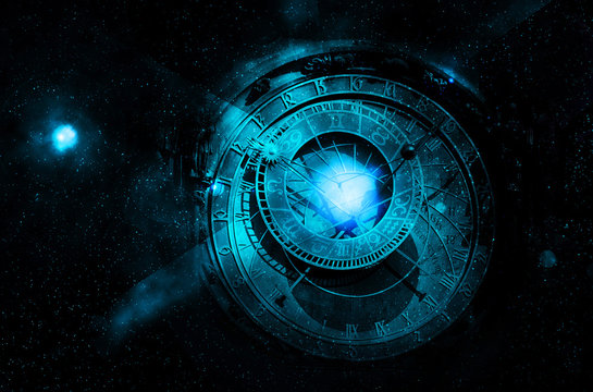 Fototapeta astrology night sky