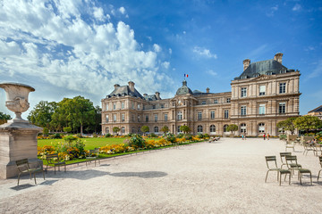 Fototapeta premium Jardin du Luxembourg in Paris