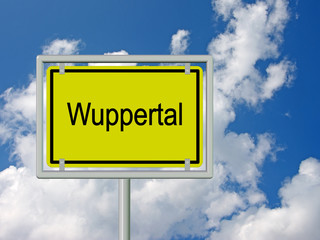 Wuppertal - Ortsschild