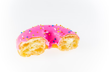 donut isolated on white background