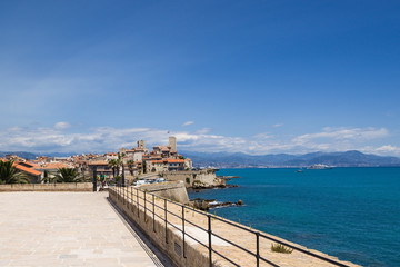 Antibes, France. Old fortifications
